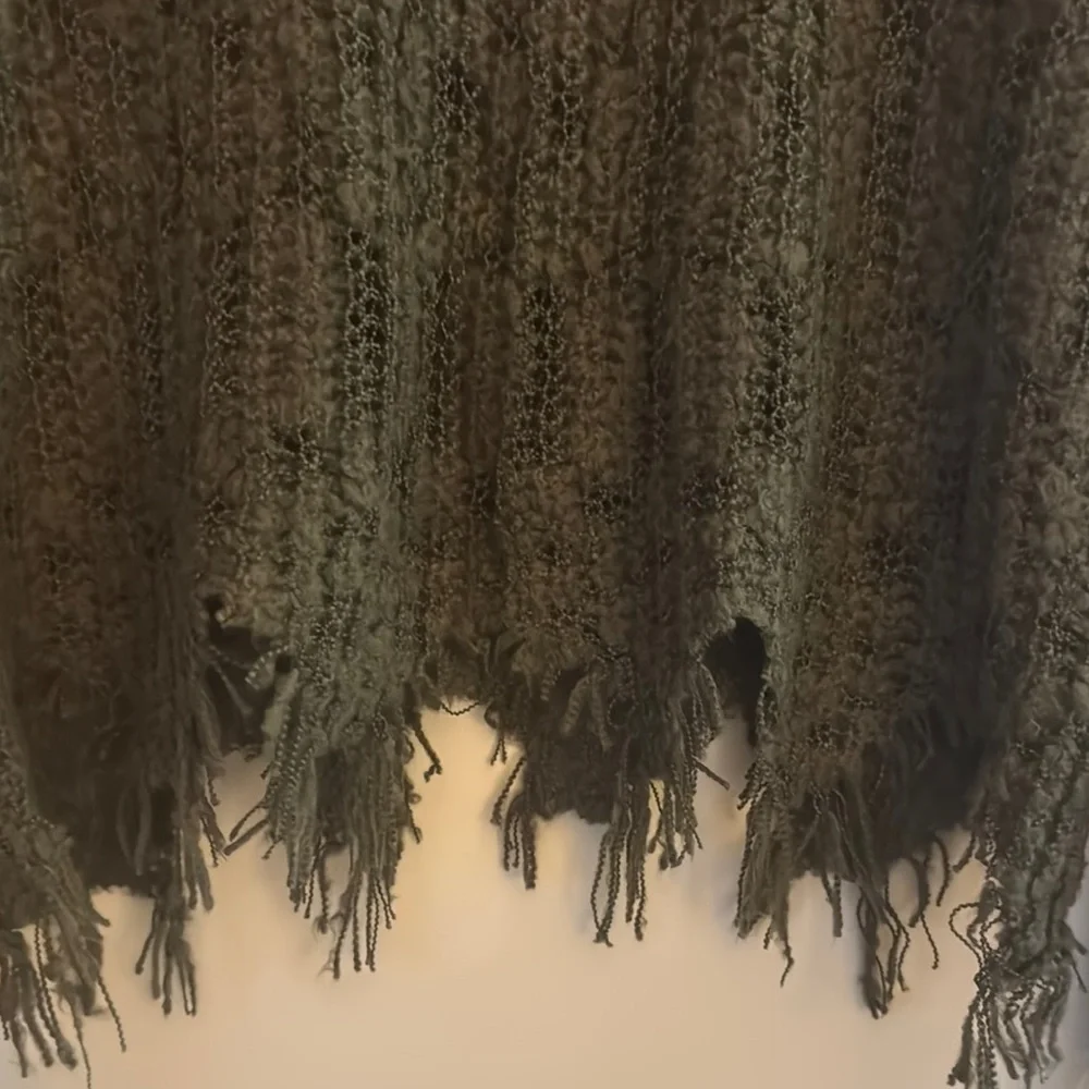 Women's Olive Green Sweater - Picture 2 of 5